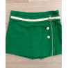Falda pantalón verde Velero de Kauli