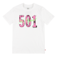 Camiseta blanca 501 de Levi's Kids